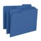 Smead Folder, File, Ltr, 1/3, Navy Pk SMD13193 - alternate 1